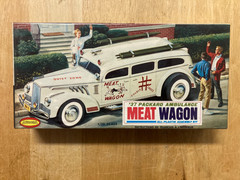 VINTAGE 1964 AURORA ’37 PACKARD MEAT WAGON MODEL KIT-1/32 SCALE -NEW, SEALED BOX