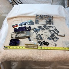 VINTAGE 1990 TAMIYA MERCEDES-BENZ 500 SL PLASTIC MODEL KIT 1:24 SCALE – JAPAN
