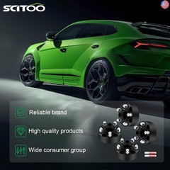 SCITOO Wheel Spacers Adapters 5×112 to 5×112 6mm Compatible 2019-2023 for BMW