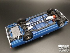 AMT1362 Coke 1968 Chevy El Camino SS With Soap Box Derby 1:25 Plastic Model Kit