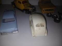 Monogram Revell Junkyard Built Parts Lot 1/32 1/24 1/25 Model Car Parts