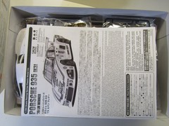 NuNu 1:24 Scale Kremer Porsche 935 (K3) 1979 Le Mans Winner model kit # PN24006