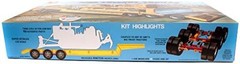 AMT 1/25 Construction Bulldozer Lowboy Trailer Set Plastic Model kit AMT1218