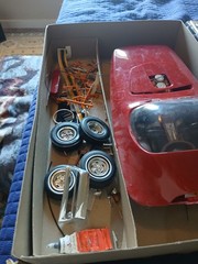 1964 Lindberg GT 200 Motorized Model Kit 1:12 Space Bubble Show Car ~ NICE!
