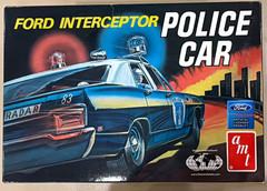 Pieces AMT Ford Interceptor Police Car 1:25 AMT3846