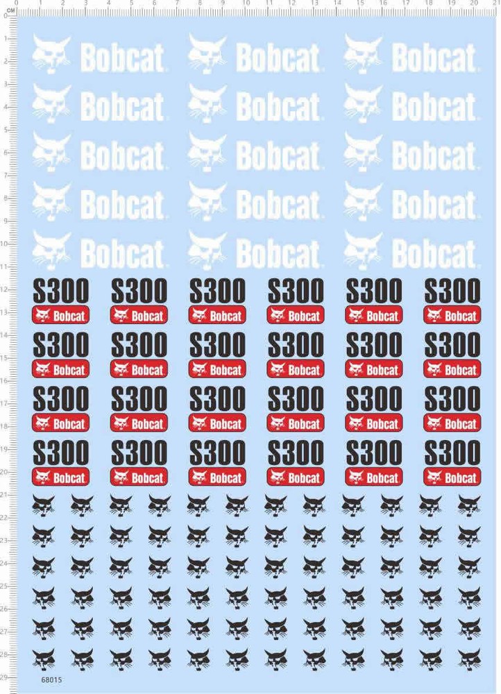 (pre-order) 1/14 scales decals CAR logo for model car (68015)