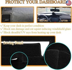 Yiz Dash Cover Mat Custom Fit for Kia Sorento 2016 2017 2018 2019 2020 with