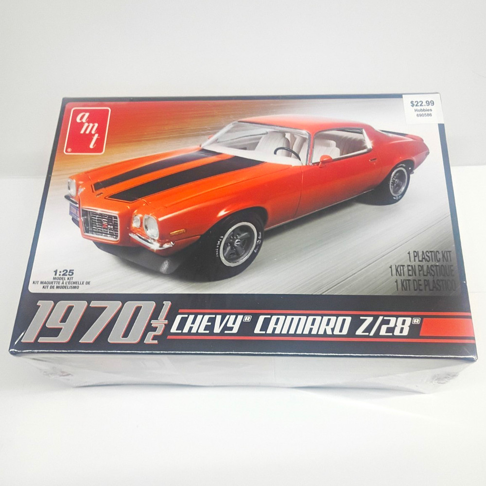 AMT 1970½ Chevy Camaro Z/28 1:25 Plastic Model Kit Skill 2 AMT635L/12