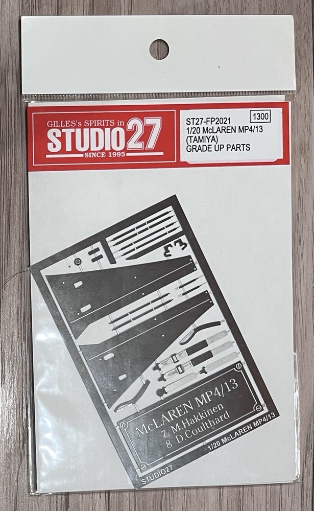 Studio27 FP2021 1/20 McLaren MP4/13 Photoetch Grade Up Parts No.21 New