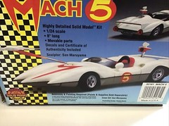 Horizon Solid Model Speed Racer Mach 5 New Sealed