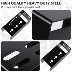 Linkitom Rectangular Trailer Tail Light Mounting Plate Bracket Left Right Guard