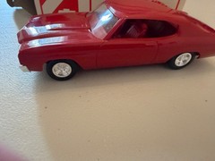 RARE VINTAGE 1971 CHEVY CHEVELLE SS PROMO IN *ORIGINAL BOX *VERY NICE! CRANBERRY