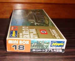 GERMAN ARMY Half Track Sd.Kfz.7/2 37m/mAA Hasegawa Mini Box 18