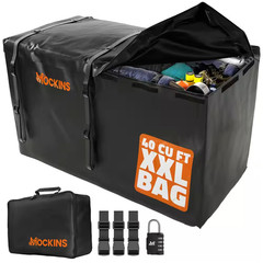 40 Cu. Ft. Waterproof Cargo Carrier Bag 70 In. X 33 In. X 30 In. Hitch Bag with