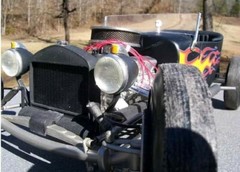 1/8 guide 682-C headlights w/studs Lindberg Monogram Revell Rat Hot Rod 1/8th