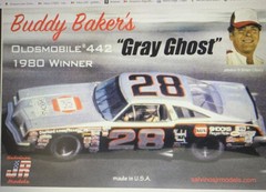 NASCAR RADIATOR,PARTS 80 OLDS 442 Buddy Baker 110 1559 Model Car Parts COMBINE