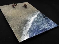 1/35 Scale Military Diorama Base Terrain Display Model Soldiers Figures Diecast