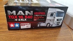 1:14 Tamiya Man TGX 18. 540 4X2 XLX R/C Red Edition Tractor Truck