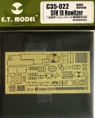 ET Model C35022 1/35 sFH 18 Howitzer Detail Up Set for Dragon 6392