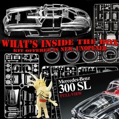 TAMIYA 4400 1/24 MERCEDES-BENZ 300 SL ‘FULL-VIEW’ PRECISION MODEL KIT