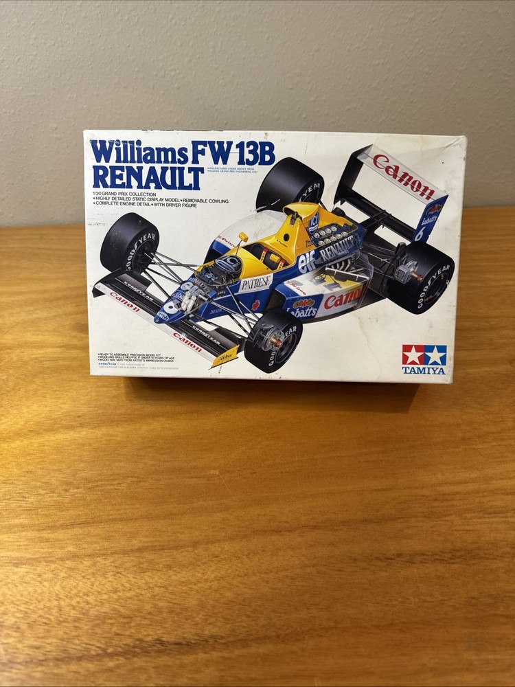 1/20 F1 Tamiya Williams Renault FW13B Grand Prix NIB
