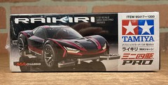 Tamiya Mini 4WD – 95417 – Raikiri Semi-Gloss Pink Plated Body