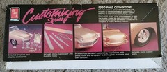 AMT 1950 Ford Convertible Customizing Series 1:25 Kit #6831 Complete