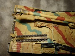 Built German Tank 5-1/2 inches long Well Built & Painted Excellent Cond Nice