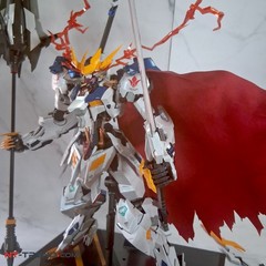 [PRICE REDUCED] PG Barbatos Custom Painted Gunpla Urethane High Gloss Metallic