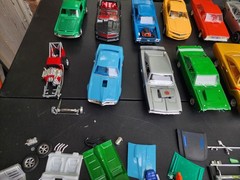 Model Junkyard/parts Plastic Muscle Car Lot Ford,Chevy, Mopar, Pontiac