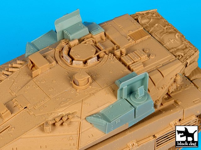 Black Dog 1/35 Merkava IV Trophy APS System Upgrade Set (for Hobby Boss) T35127