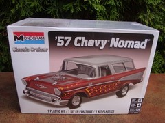 Classic Cruiser ’57 Chevy Nomad Model Car Kit- 1:24 scale by Monogram (2022) NEW