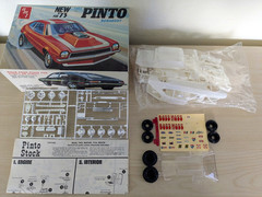 *L@@K! *RARE *ORIGINAL VINTAGE AMT NEW FORD 1973 PINTO DRAG KIT **SEALED-BAG!