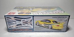 AMT Snapfast Slammers 1998 Chrysler Concorde Street Heat Model Kit 16 Parts