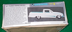AMT 1961 Ford Ranchero Model Kit unassembled approximately 85% complete