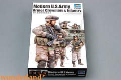 Trumpeter 1/35 00424 U.S. Armor Crewman & Infantry