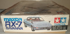 1980’S TAMIYA MAZDA RX-7 SAVANNA SUNROOF LIMITED MOTOTIZED MODEL KIT MIB