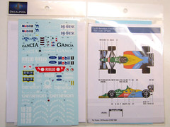 Decalpool 1/20 Benetton B188 88 Nannini/Boutsen Decal Sheet DP304 for Tamiya Kit