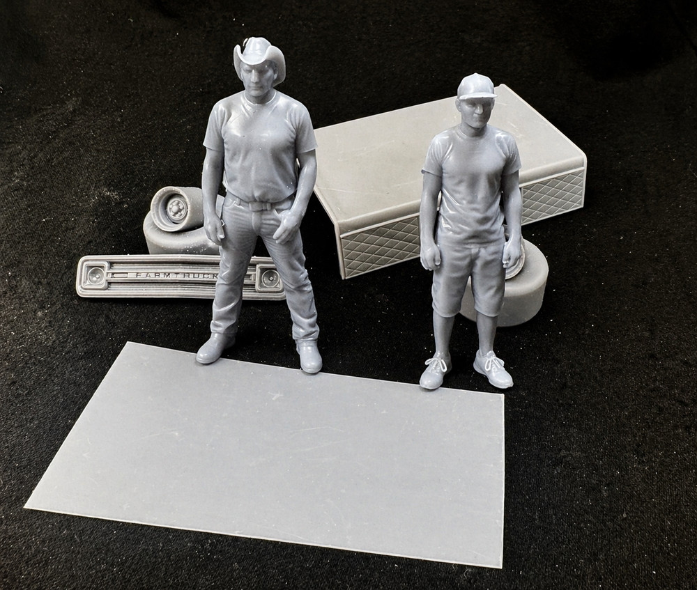1/25 Farmtruck conversion kit for AMT 72 Chevy Pickup w or w/out Figures