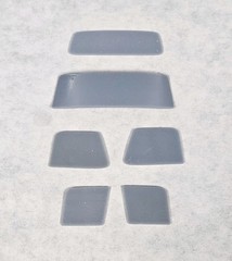 ABS-LIKE RESIN 3D PRINTED 1/25 1966 FORD F-250 CREW CAB PICK UP CAB SET