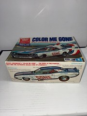VINTAGE ORIGINAL MPC 1/25 SCALE 1972 COLOR ME GONE CHALLENGER KIT SEALED INSIDE