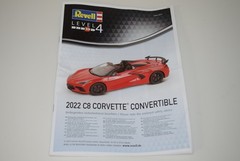 REVELL 2022 C8 CORVETTE 14583 ⭐PARTS⭐ INSTRUCTION BOOKLET 1:25