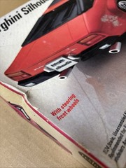 Testors 1/24 Lamborghini Silhouette New in Box #385 vintage 1986