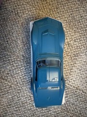 AMT ERTL 1970 Chevrolet Corvette LT-1 (Mulsanne Blue) 6878 Dealer Promo 1:25