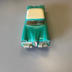1958 Edsel Pacer Hardtop Dealer Promo Model Car Turquoise & White
