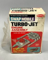 Vintage 1967 REMCO Swap Mobile Rocket Car Turbo Jet #7062~NEW/WORN BOX