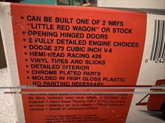 Vintage Lindberg Little Red Wagon 1/25 Open Box
