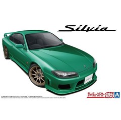 AOSHIMA 1/24 Nissan Silvia S15 ’99 Air Suspension Custom Model Kit The Tuned Car