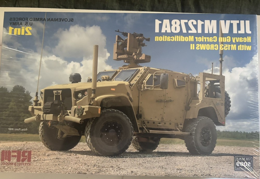 RYEFIELD MODEL RFM RM-5099 1/35 JLTV M1278A1 Heavy Gun Carrier w/M153 CROWS II