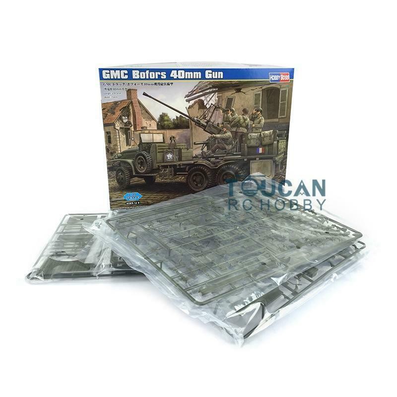 1/35 Scale HobbyBoss 82459 France Bofors 40mm Gun Car Vehicle Model Kit Plastic